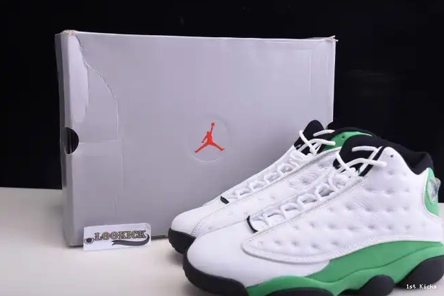 1st Kicks 13 DB6537-113 Green Jordan Lucky Air 0528